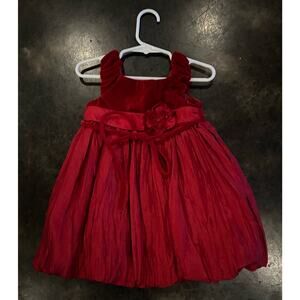Isobella & Chloe 24 month Red Christmas Dress